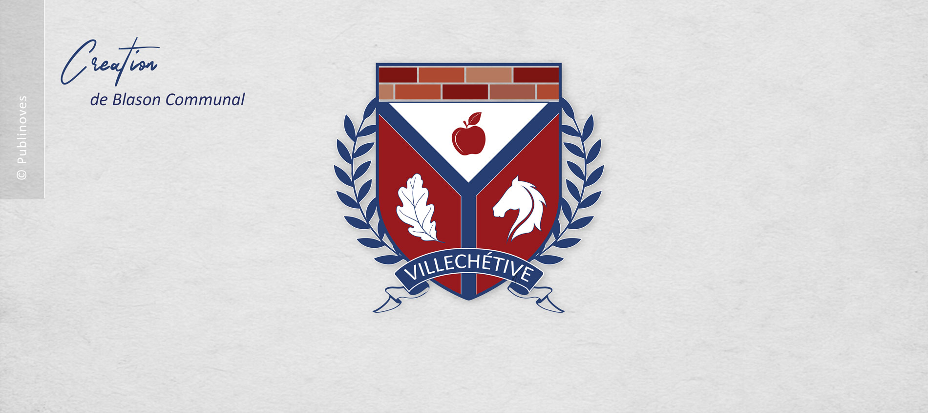 création-blason-villechetive