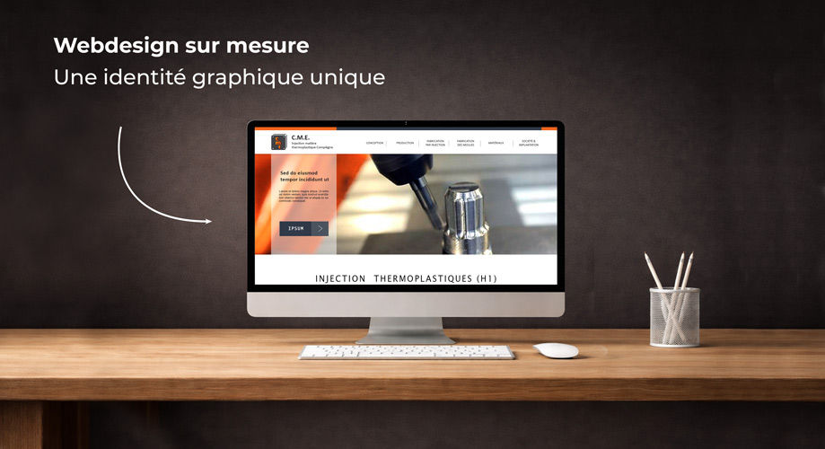 etape de site maquette