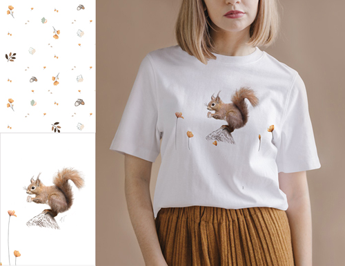 illustration textile