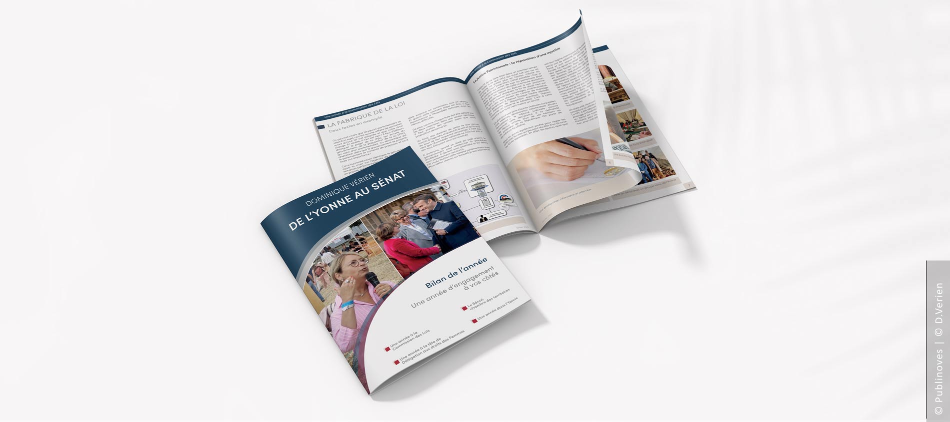 Réalisation de magazine Graphiste création magazine