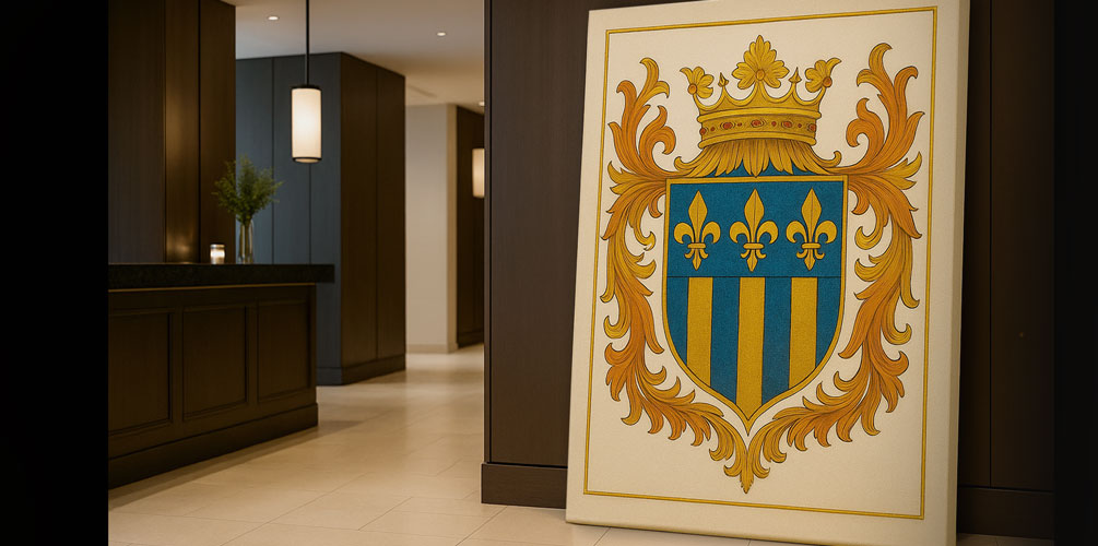 vectorisation de blason