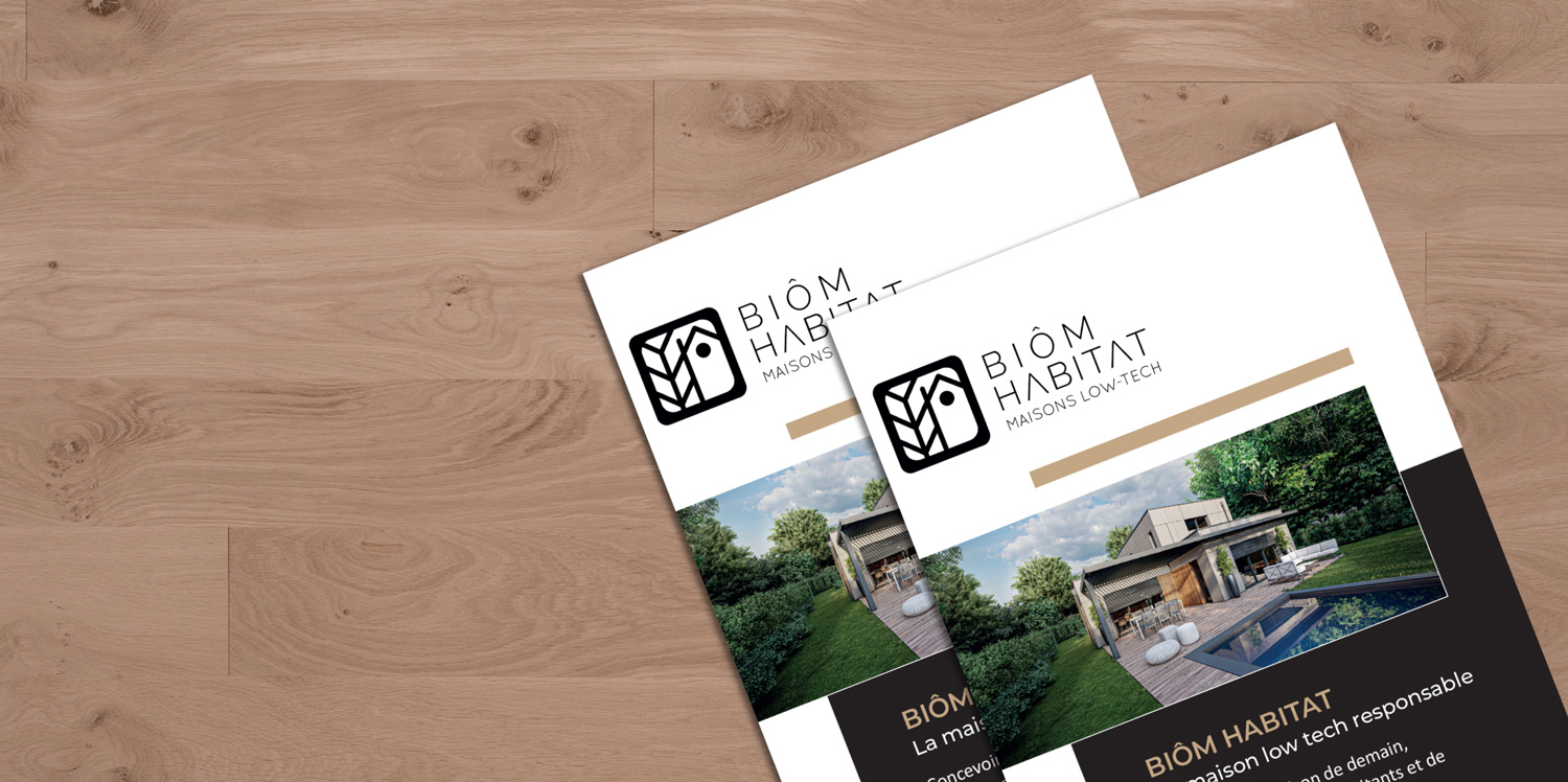 conception de depliant