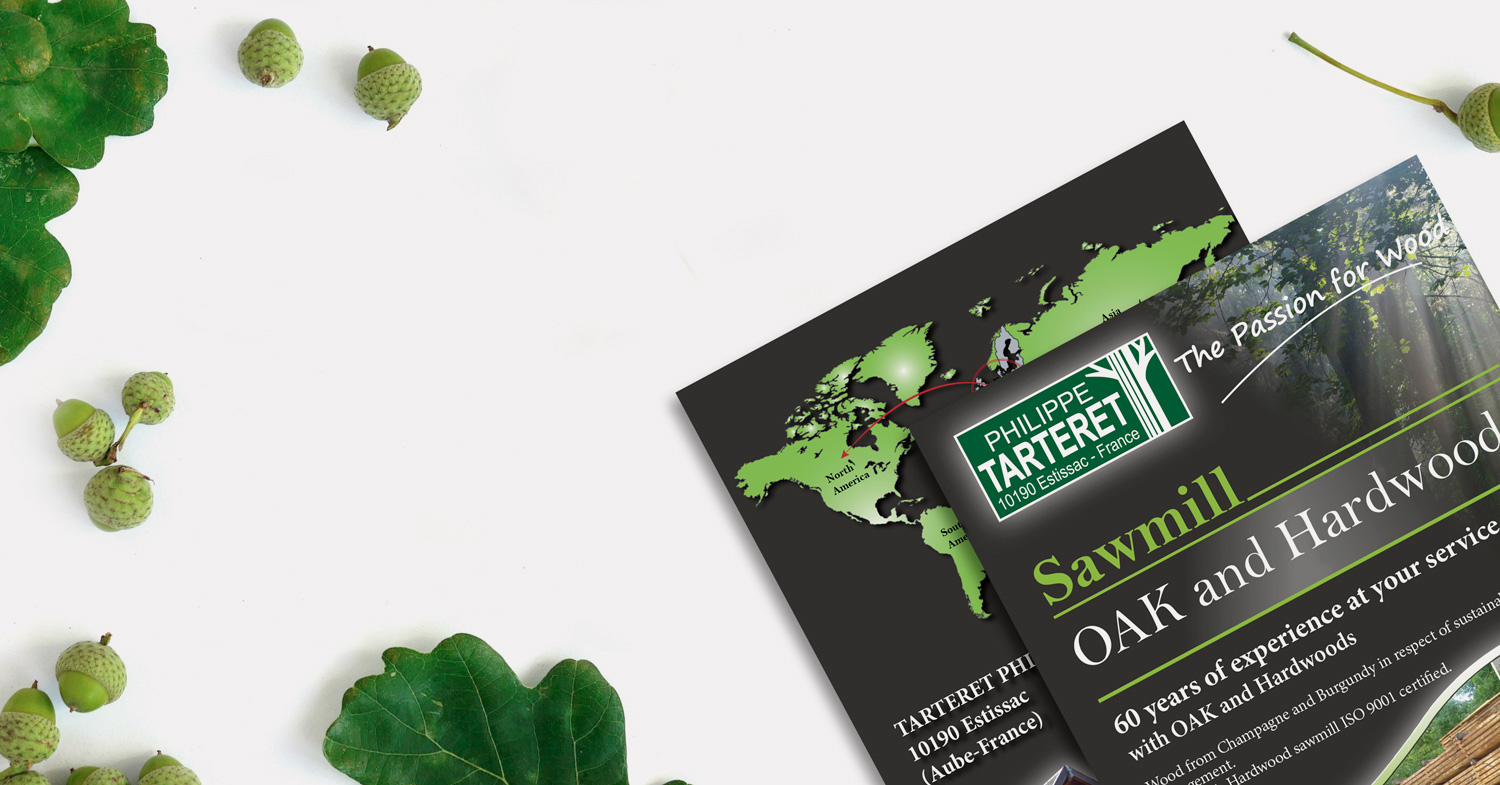 plaquette commerciale scierie